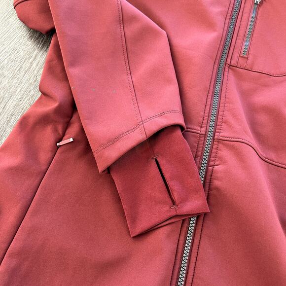 Mondetta Outdoor Project Adventure Dark Orchid Jacket Hooded Softshell S/P VGUC - Picture 8 of 13